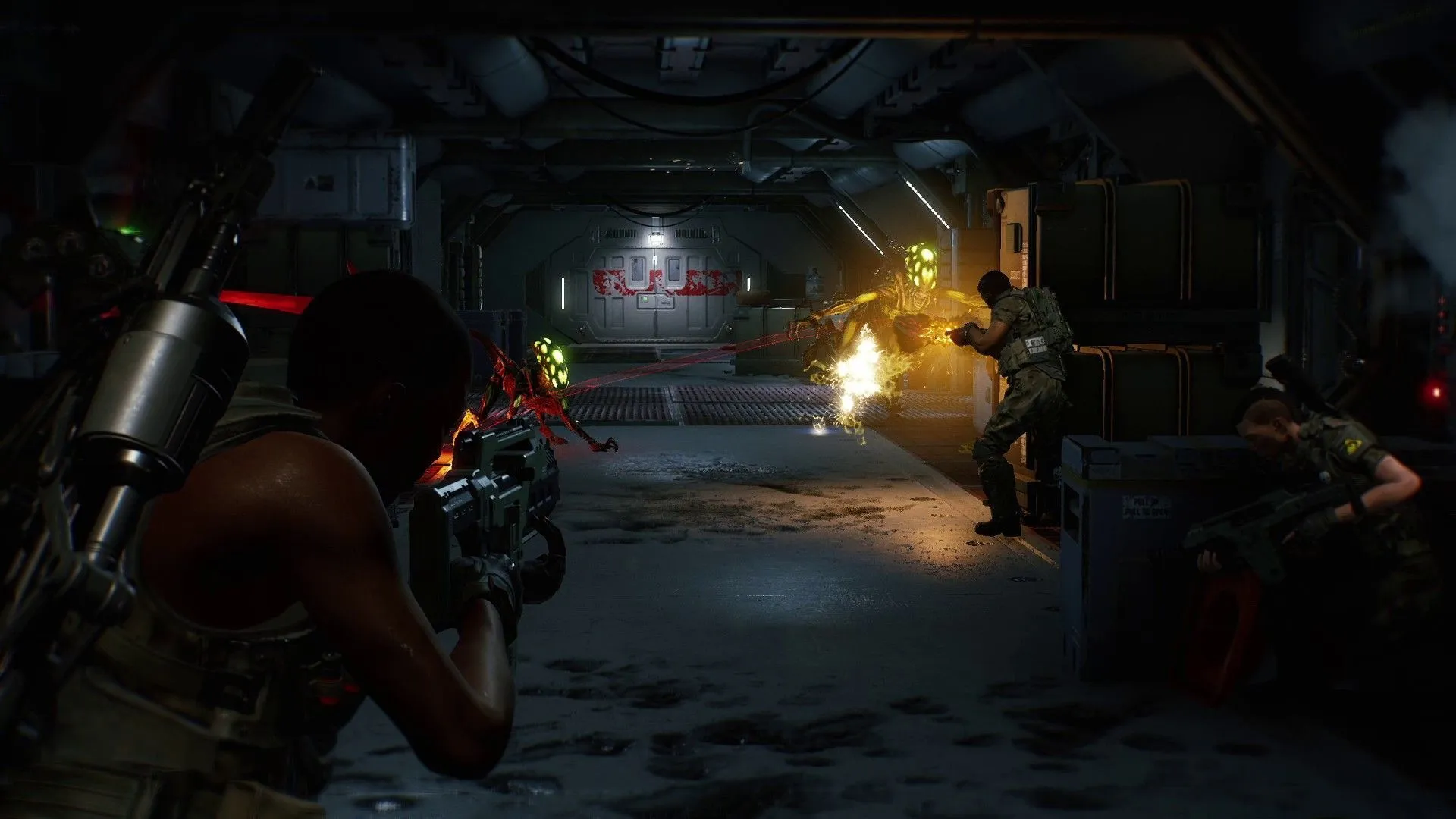Игровой диск для Sony PS4 Aliens: Fireteam Elite, русские субтитры, б/у — фото 2