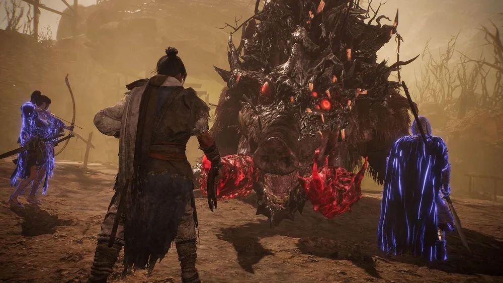 Игровой диск для Sony PS5, Wo Long: Fallen Dynasty, русские субтитры, б/у — фото 3