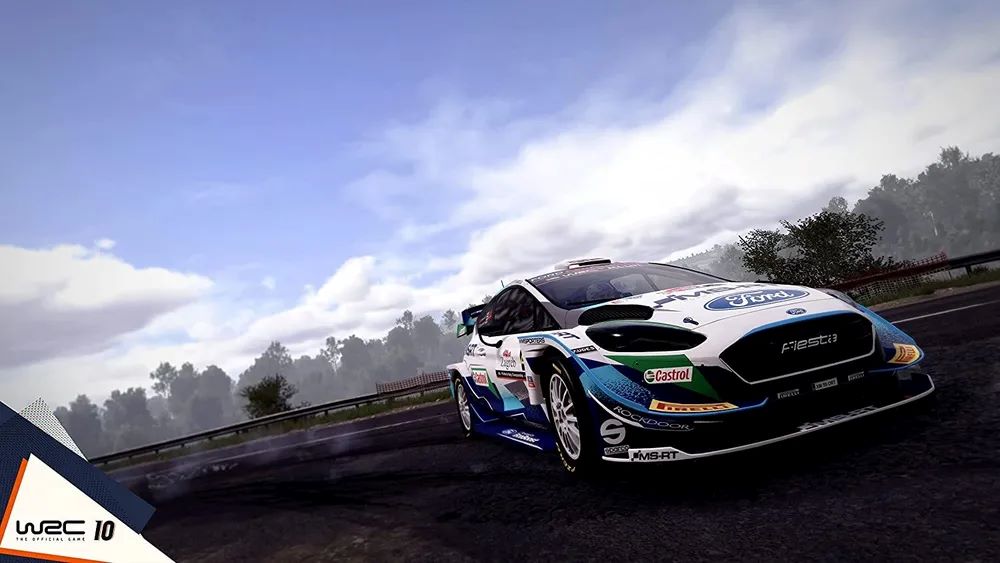Игровой диск для Sony PS4 WRC 10, русские субтитры, б/у — фото 3