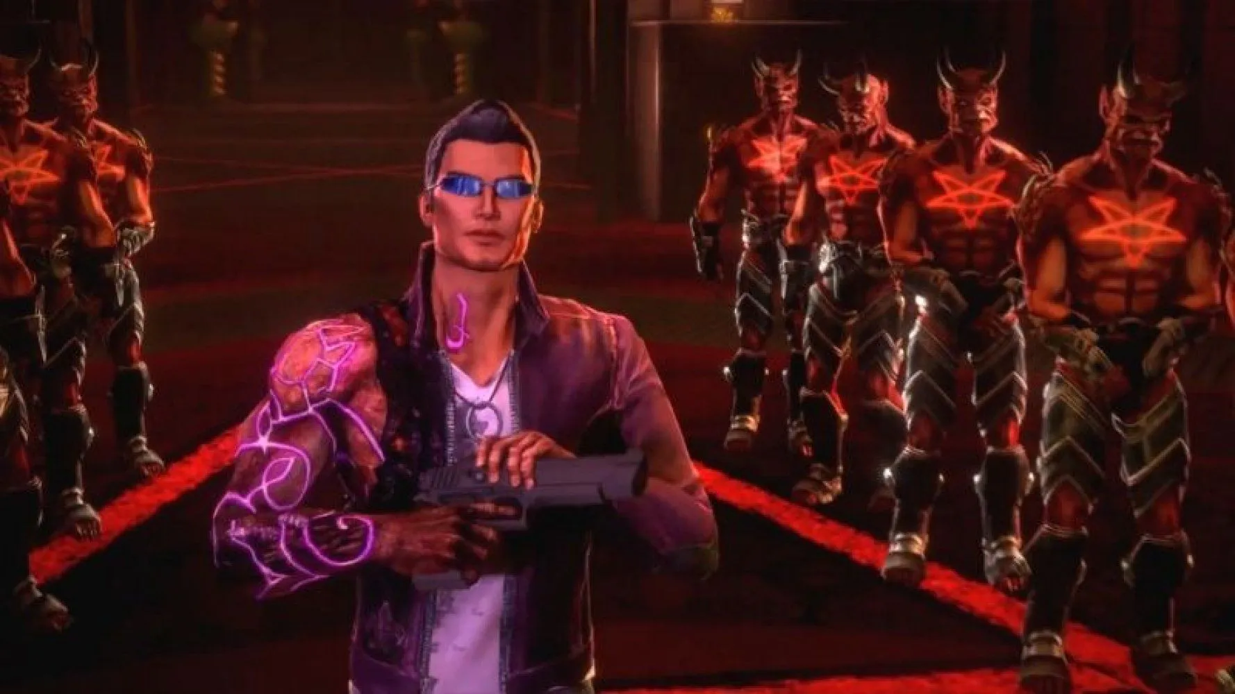 Игровой диск для Sony PS4, Saints Row 4 (IV) Re-Elected and Gat Out of Hell, русские субтитры, б/у — фото 4