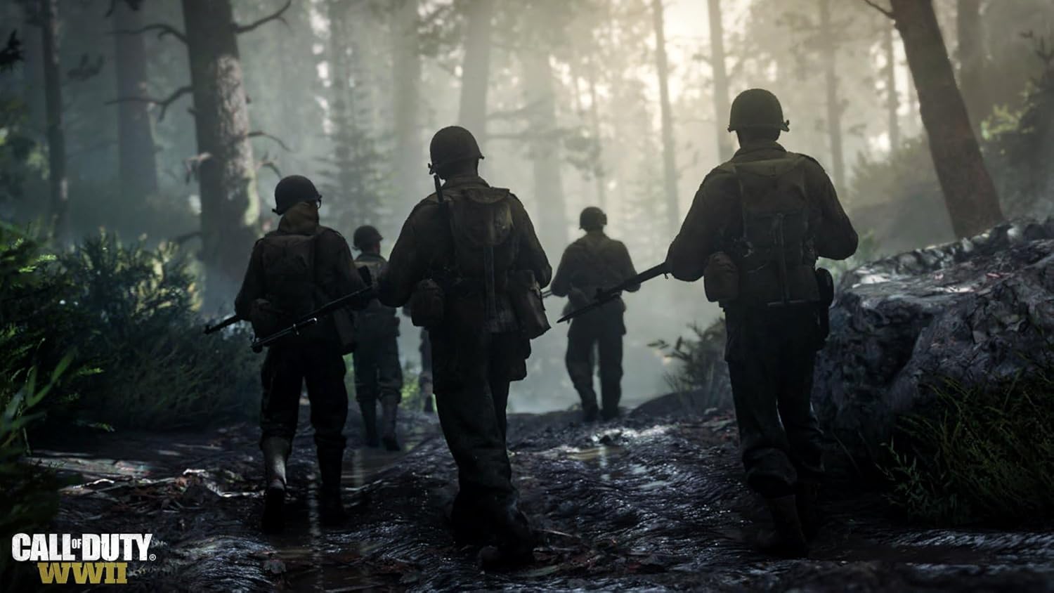Игровой диск для Sony PS4 Call of Duty: WWII, без локализации, б/у — фото 2