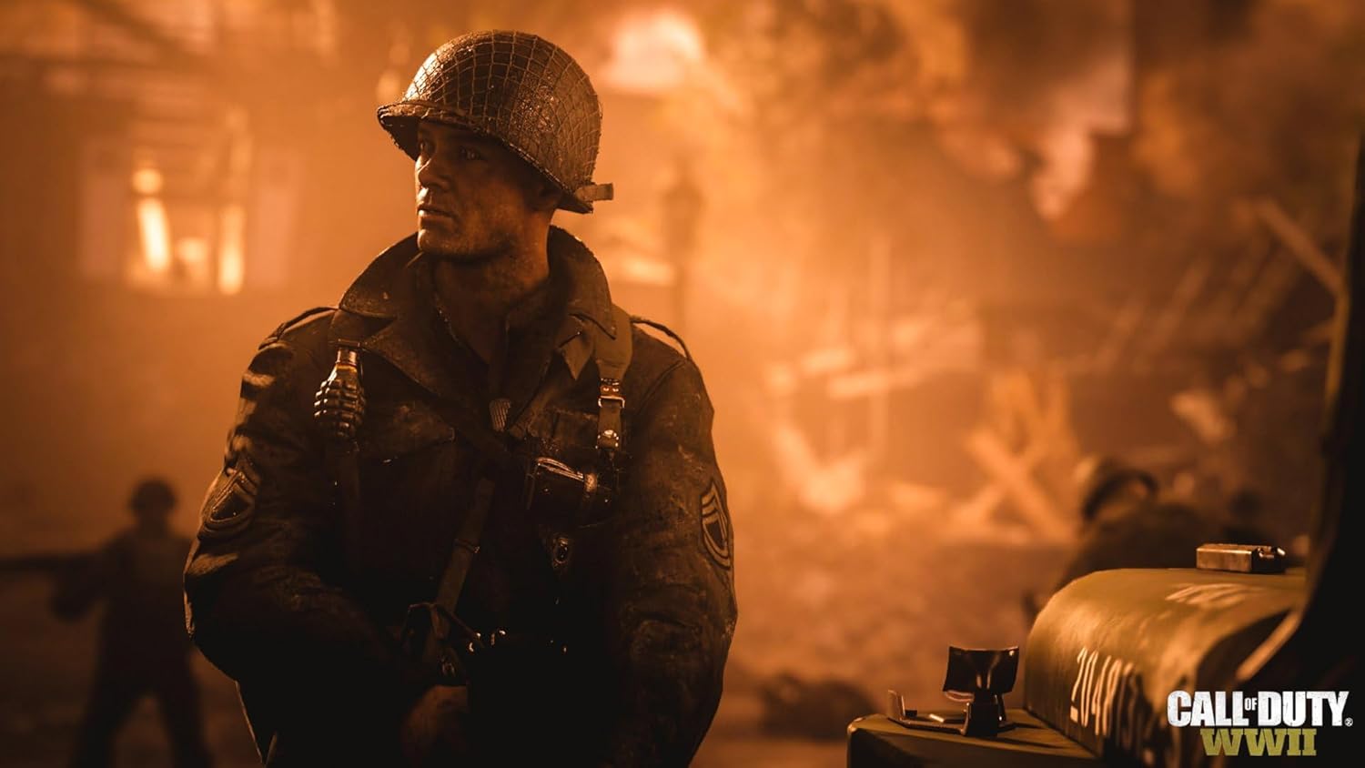 Игровой диск для Sony PS4 Call of Duty: WWII, без локализации, б/у — фото 5