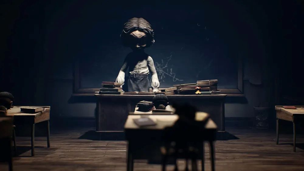 Игровой диск для Sony PS5, Little Nightmares 2 Enhanced Edition, русские субтитры, Б/У — фото 4