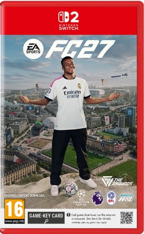 Картридж для Nintendo Switch 2, EA SPORTS FC 27, новый, русские субтитры