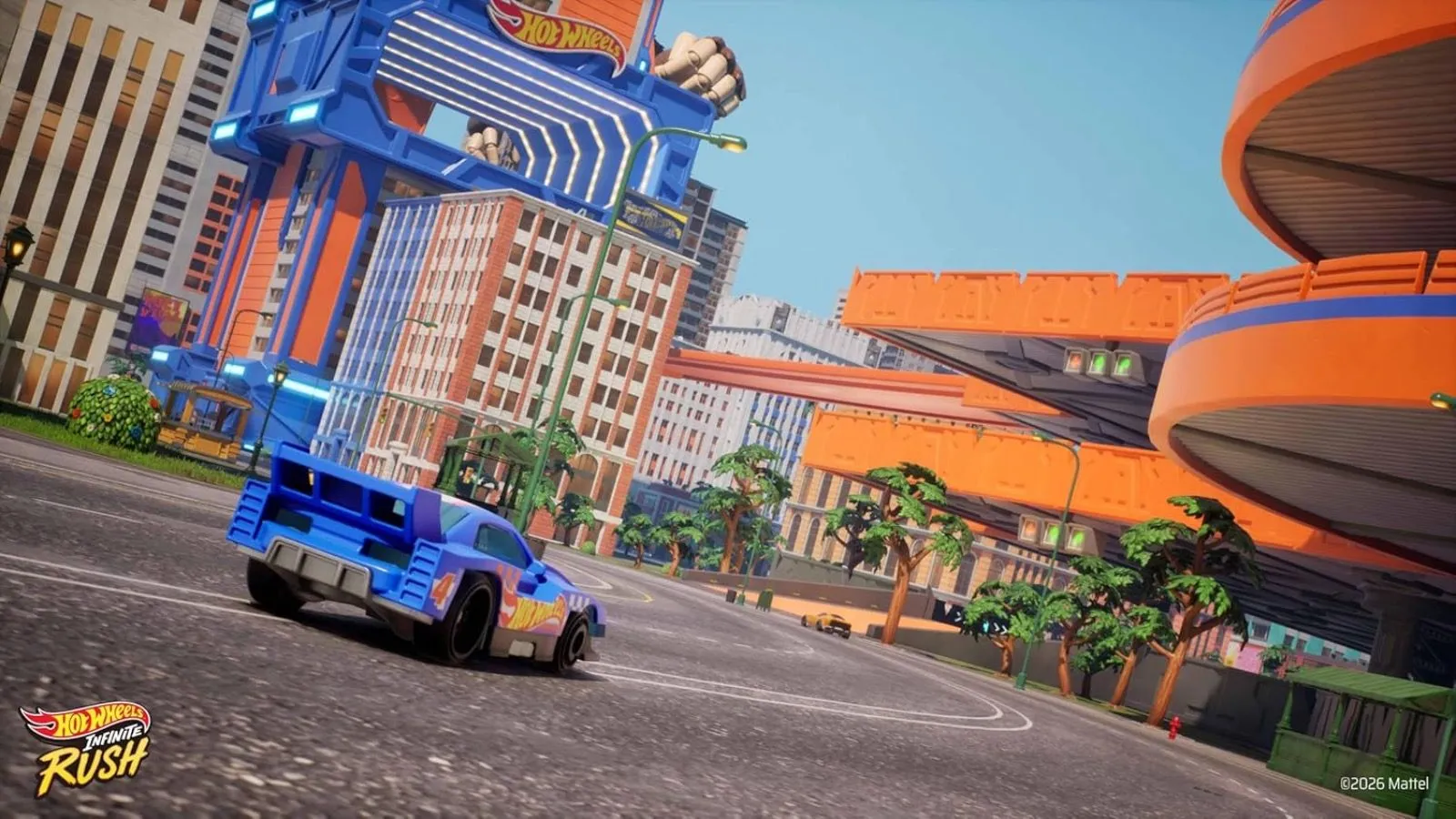 Игровой диск для Sony PS5 Hot Wheels Infinite Rush Day, без локализации, новый — фото 3