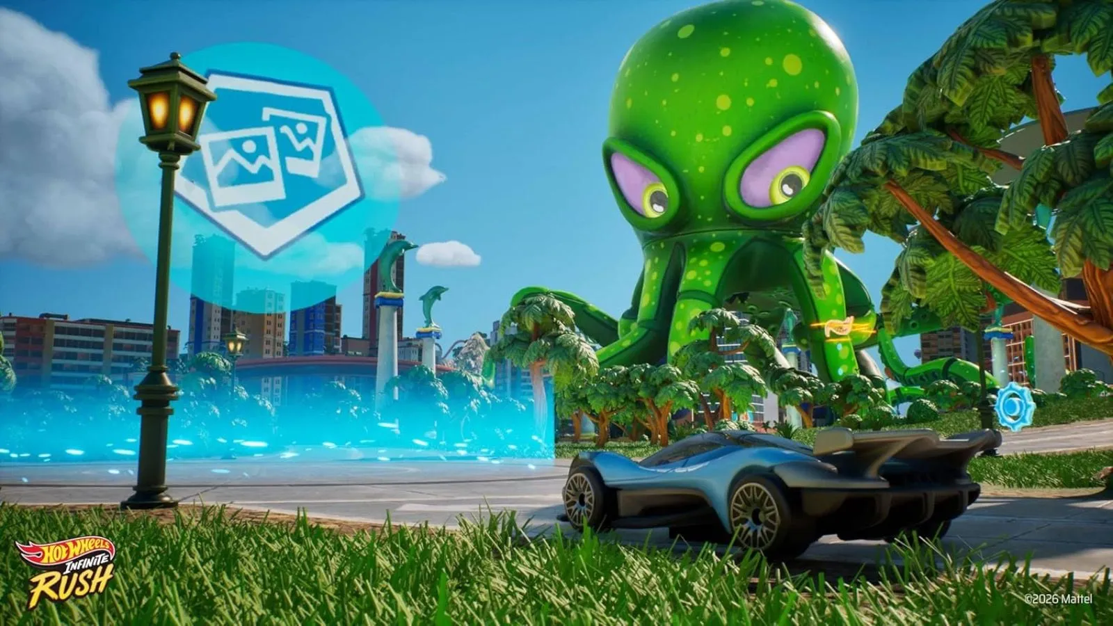 Игровой диск для Sony PS5 Hot Wheels Infinite Rush Day, без локализации, новый — фото 4
