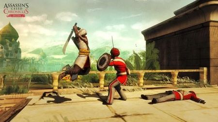 Игровой диск для Sony PS4 Assassin's Creed: Chronicles, русский язык, б/у — фото 4