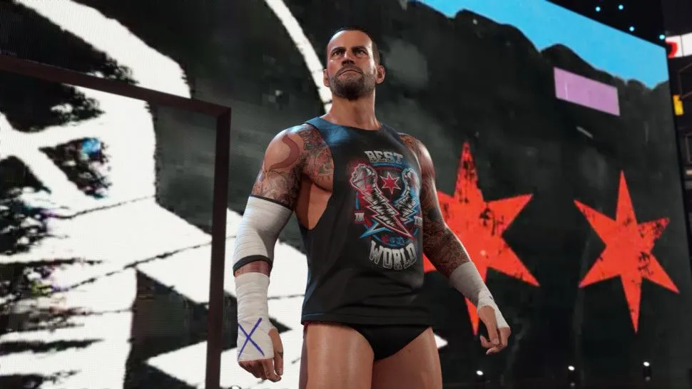 WWE 2K25, без локализации, б/у (Xbox One, Xbox Series, Игровой диск) — фото 2